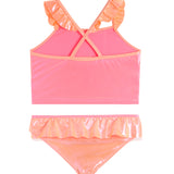 2pc Ombre Tankini With Ruffle