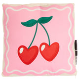 Cherry Heart  Pillow