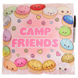 Camp Friends Dumpling Pillow
