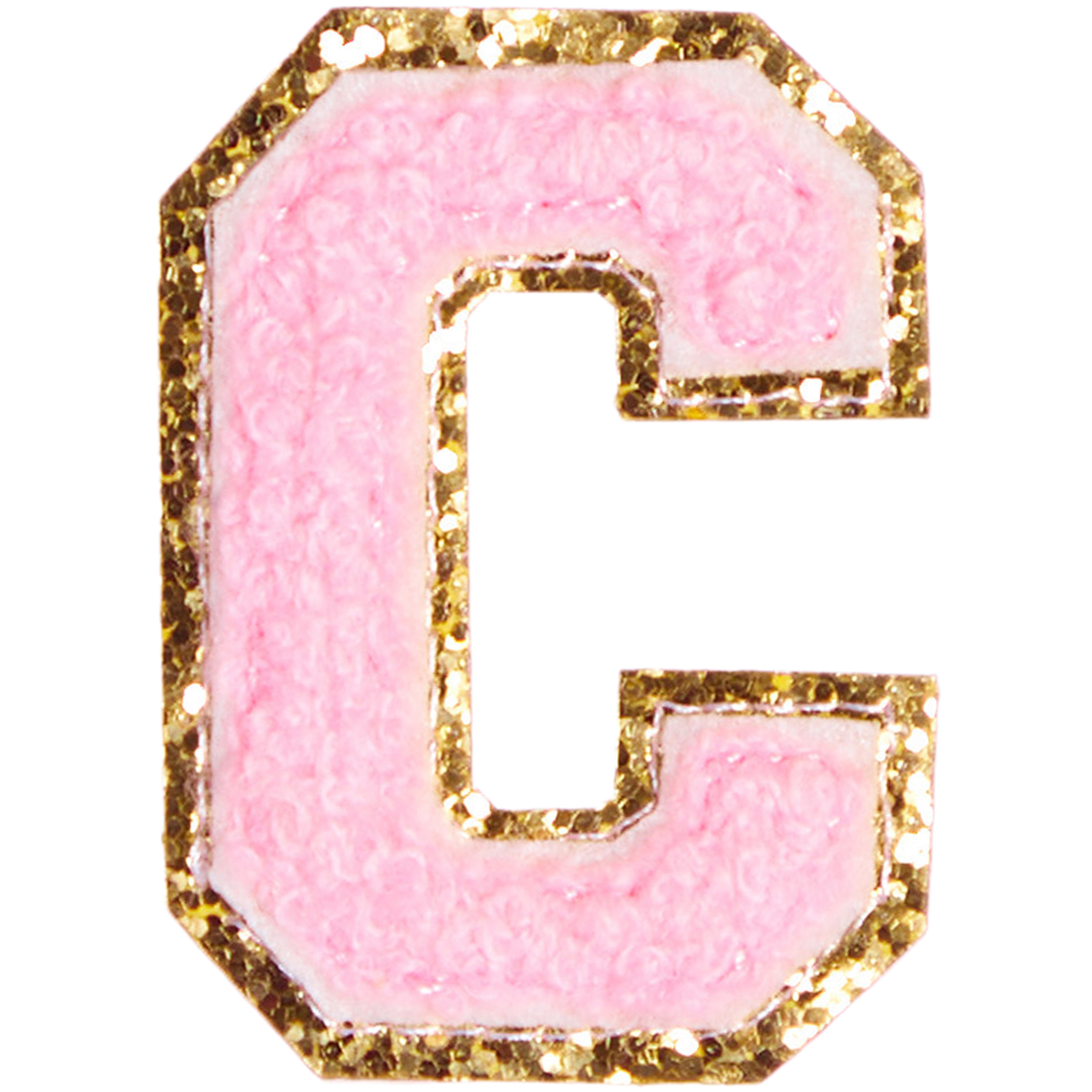 C Varsity Chenille Letter Sticker Patch - Denny's