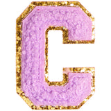 C Varsity Chenille Letter Sticker Patch - Denny's