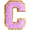 C Varsity Chenille Letter Sticker Patch - Denny's