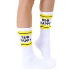 Be Happy Crew Sock - Denny's