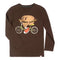 Hamburger Bicycle Long Sleeve Tee - Denny's
