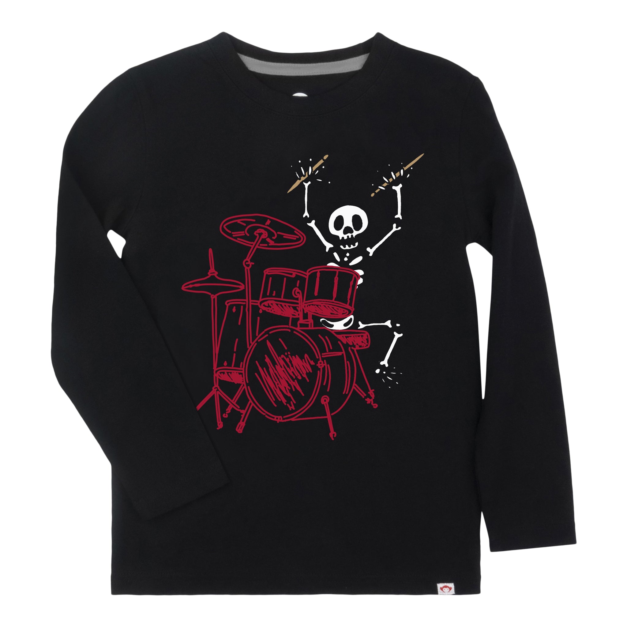 Crazy Bones Long Sleeve Tee - Denny's