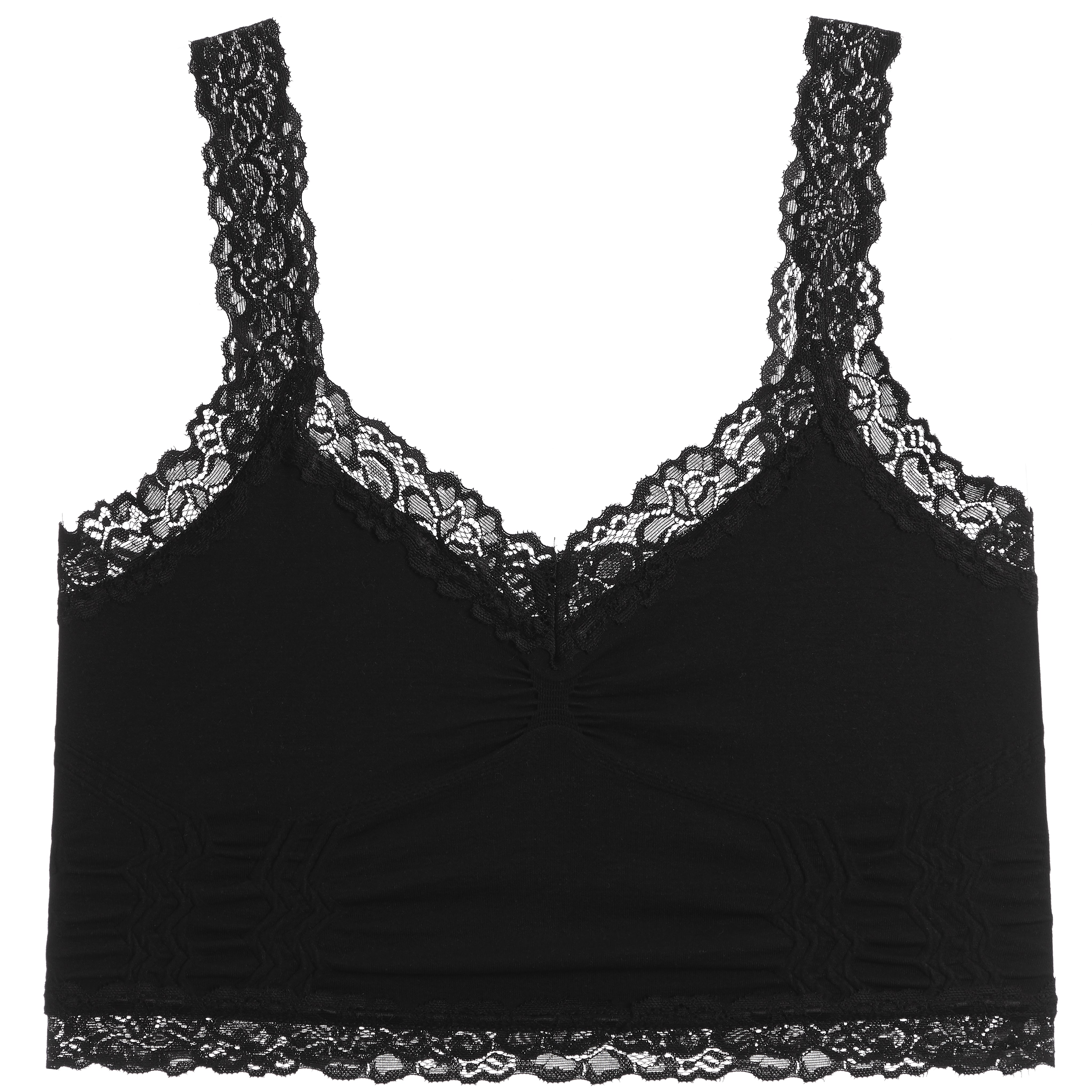 Lace Crop Seamless Cami - Denny's