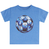 Drippy Soccerball Heathered Tee