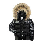 Kyla Mix Puffer Coat - Denny's