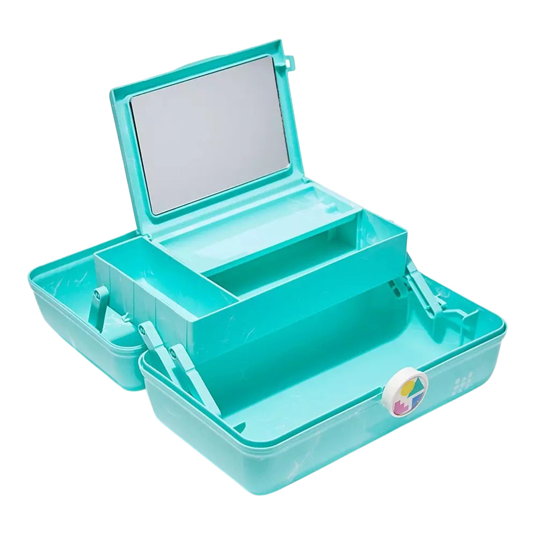 On The Go Girl Caboodle -Turq Marble - Denny's