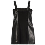 Camilla Leather Weave Dress - Denny's