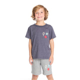 Bolt Star Smiley Tee - Denny's