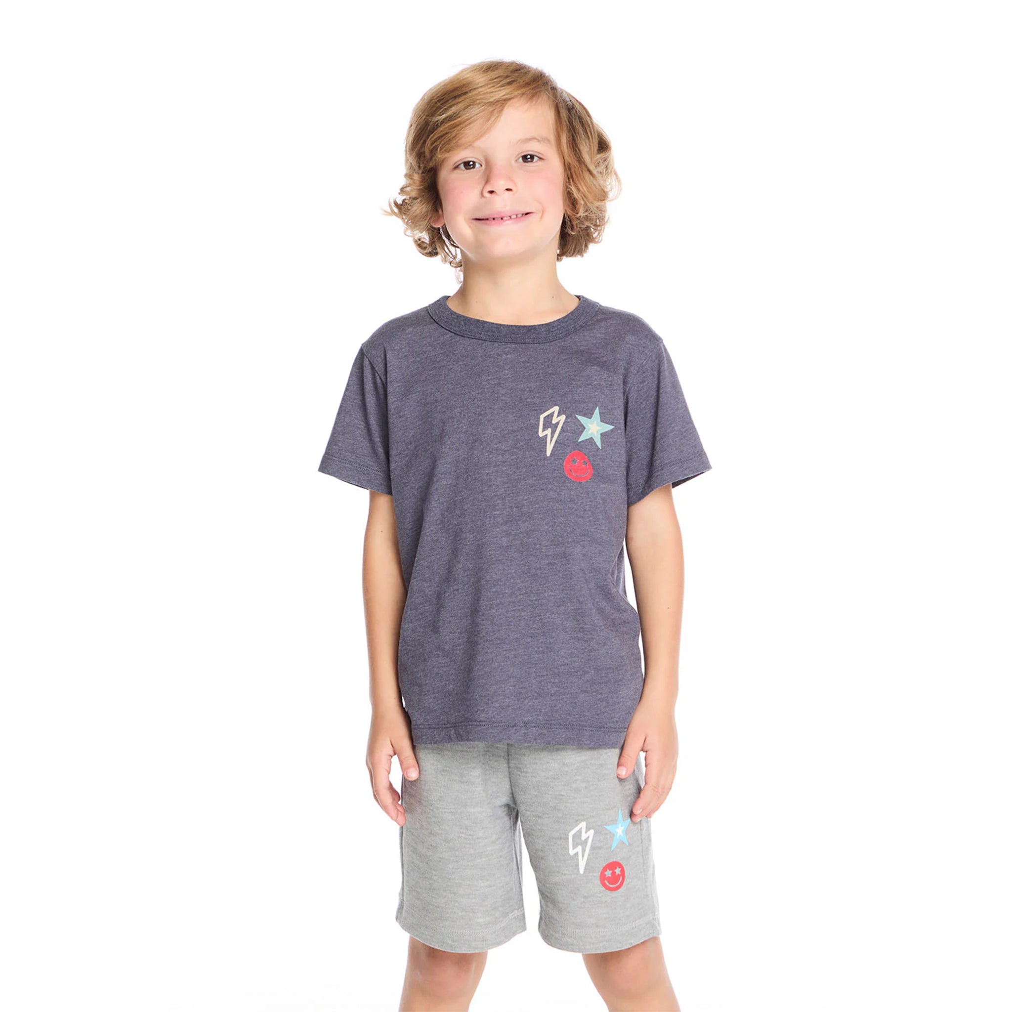 Bolt Star Smiley Tee - Denny's