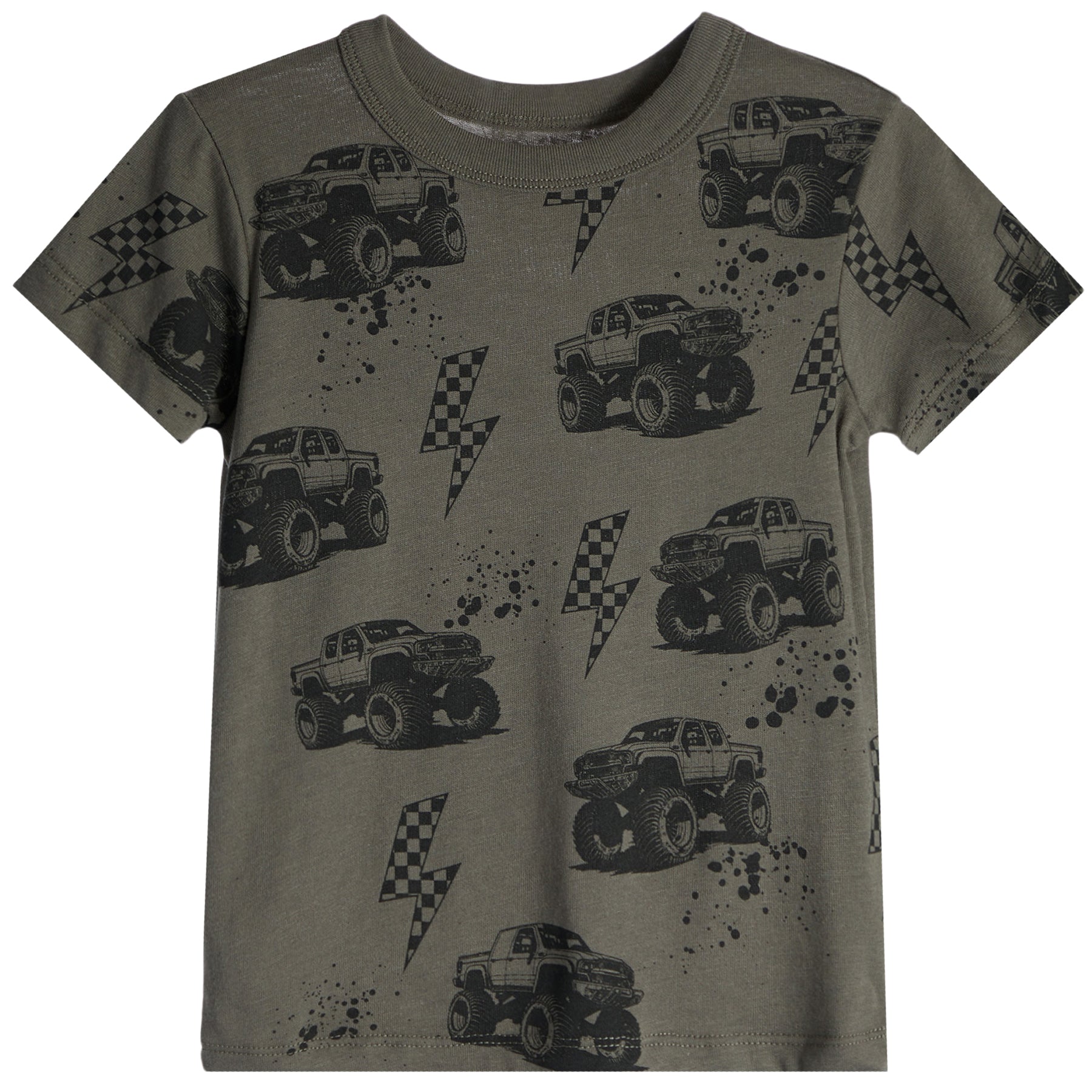 Monster Truck All Over Tee - Denny's