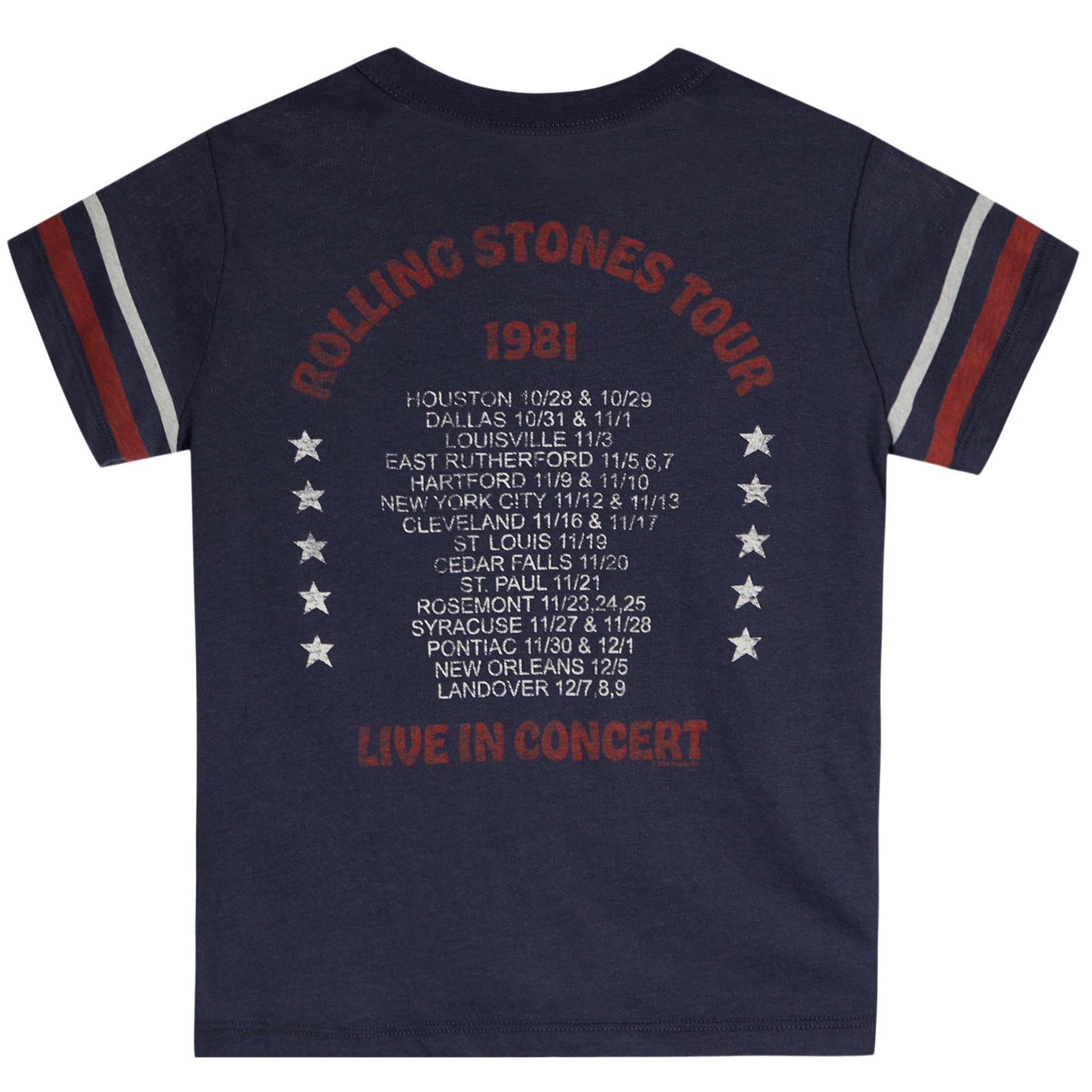 Rolling Stones In Concert Tee - Denny's