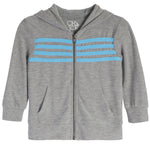 Stripe Zip Hoodie - Denny's
