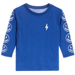 Lightning Skeleton Long Sleeve Tee - Denny's