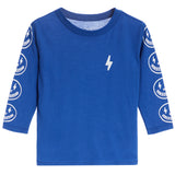 Lightning Skeleton Long Sleeve Tee - Denny's