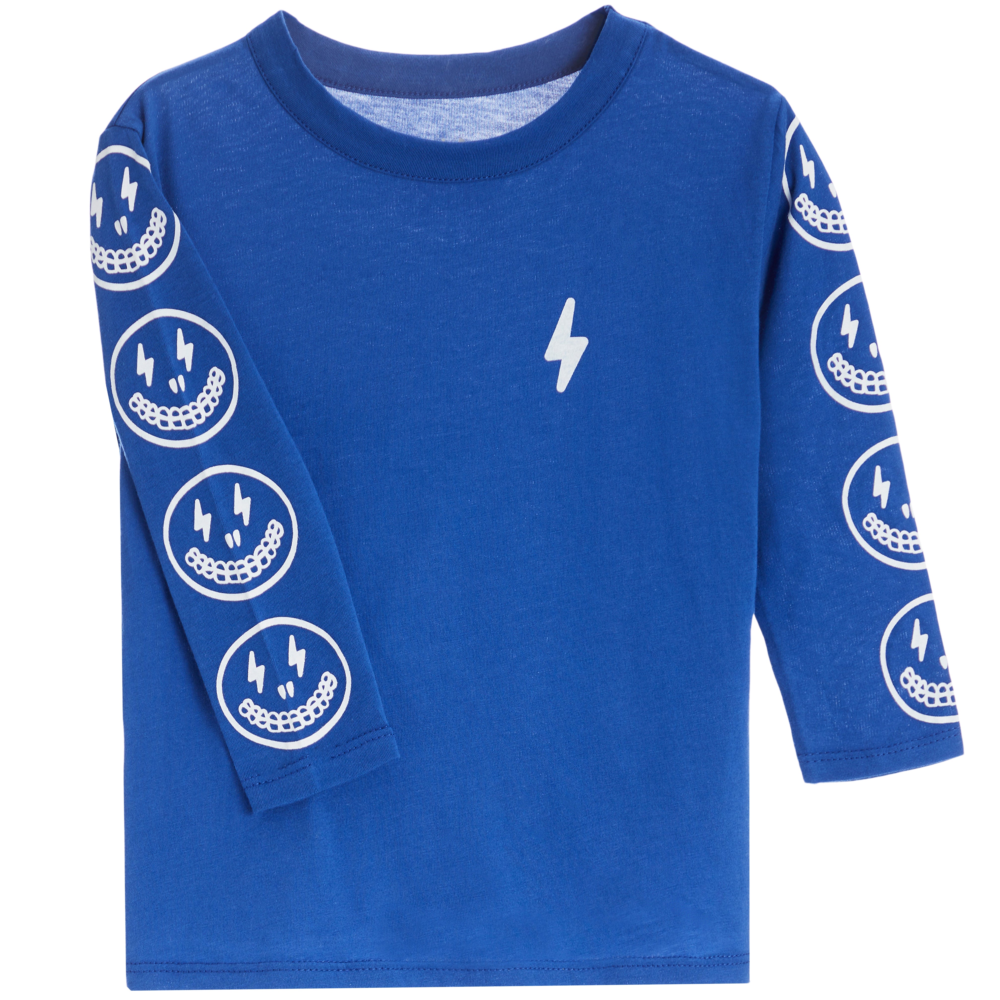 Lightning Skeleton Long Sleeve Tee - Denny's
