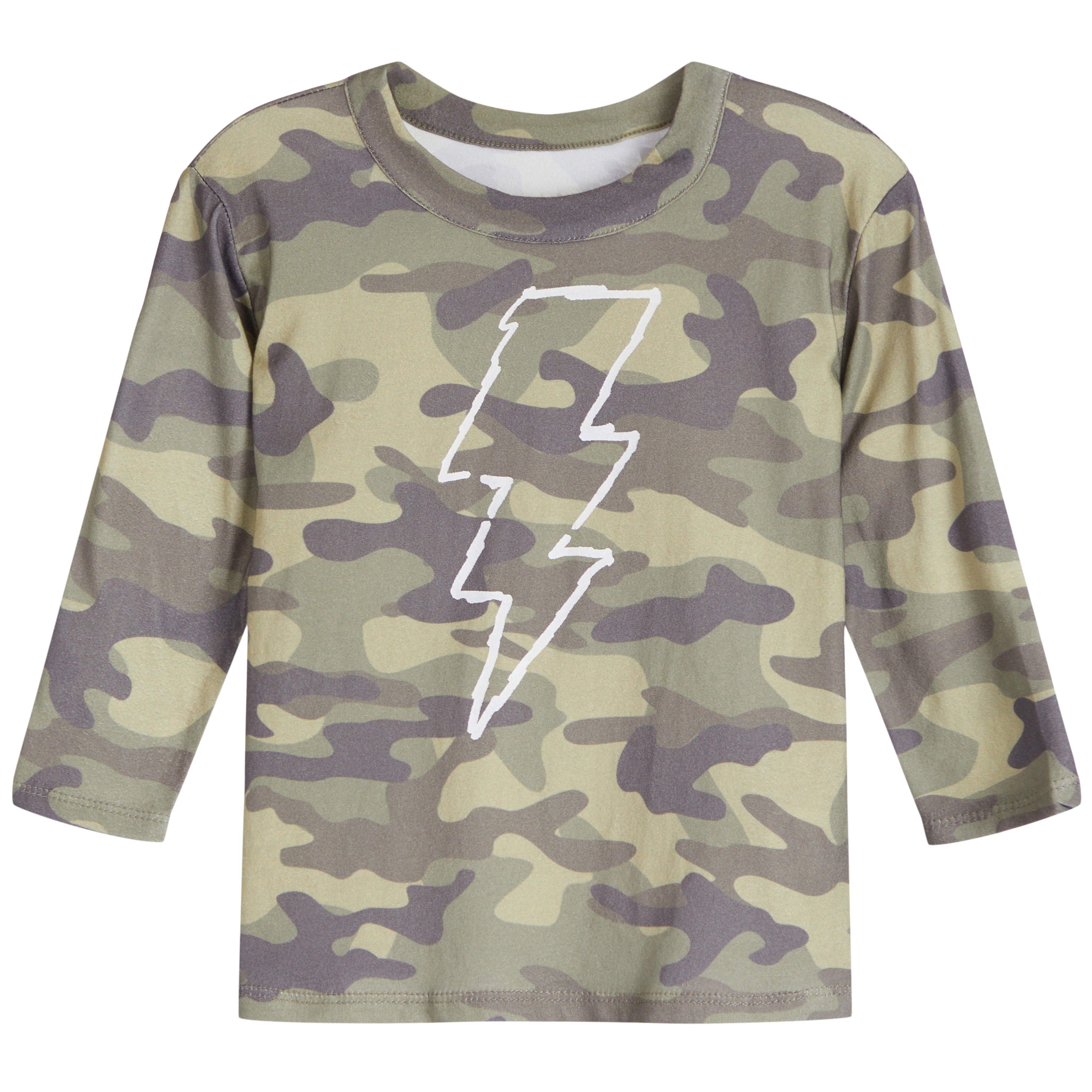 Scribble Bolt Camo Tee - Denny's
