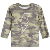 Scribble Bolt Camo Tee - Denny's