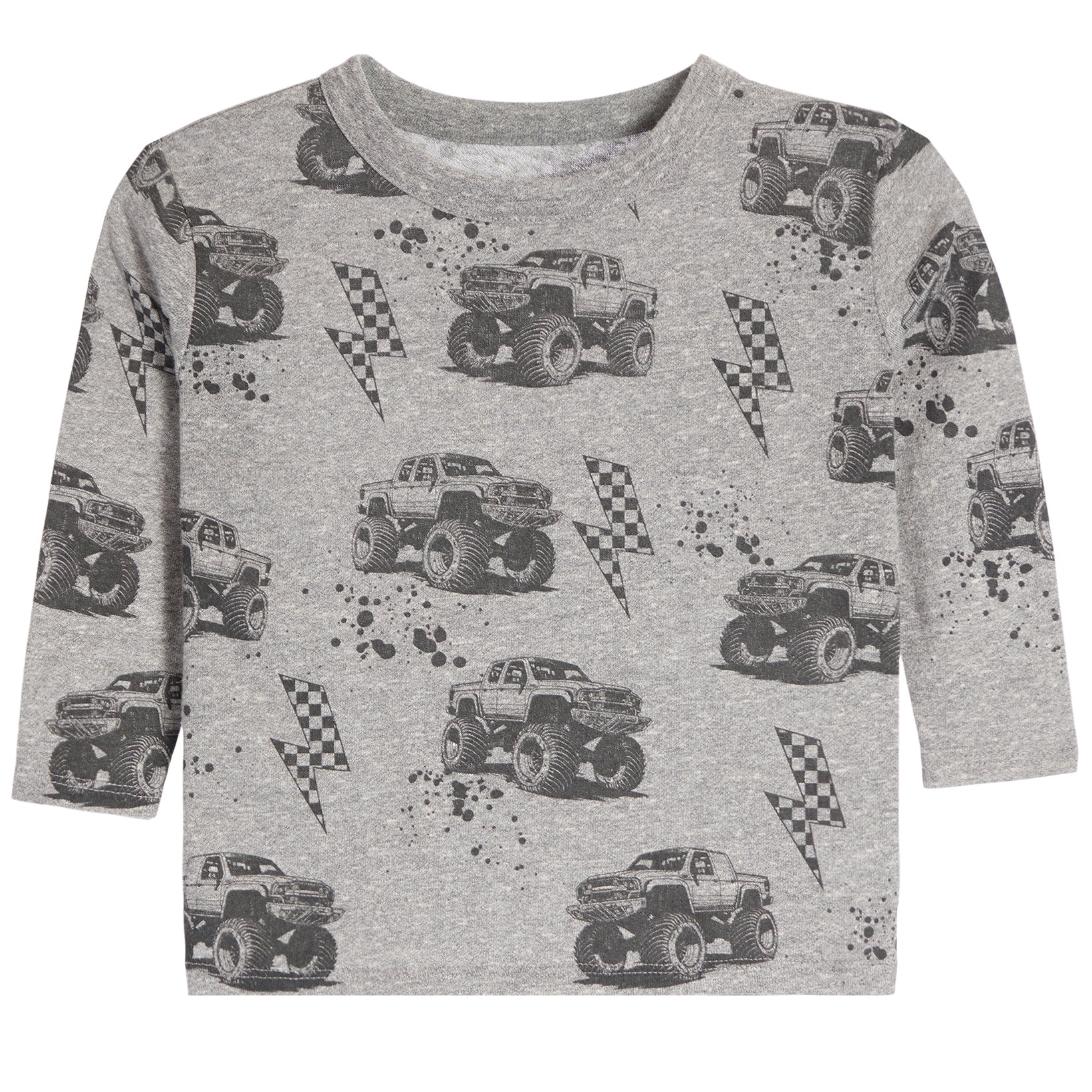 Monster Trucks Long Sleeve Tee - Denny's