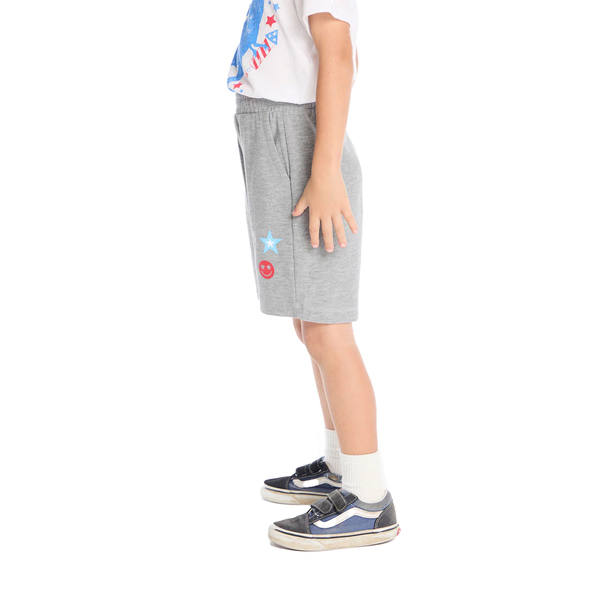 Bolt Star Smiley Shorts - Denny's