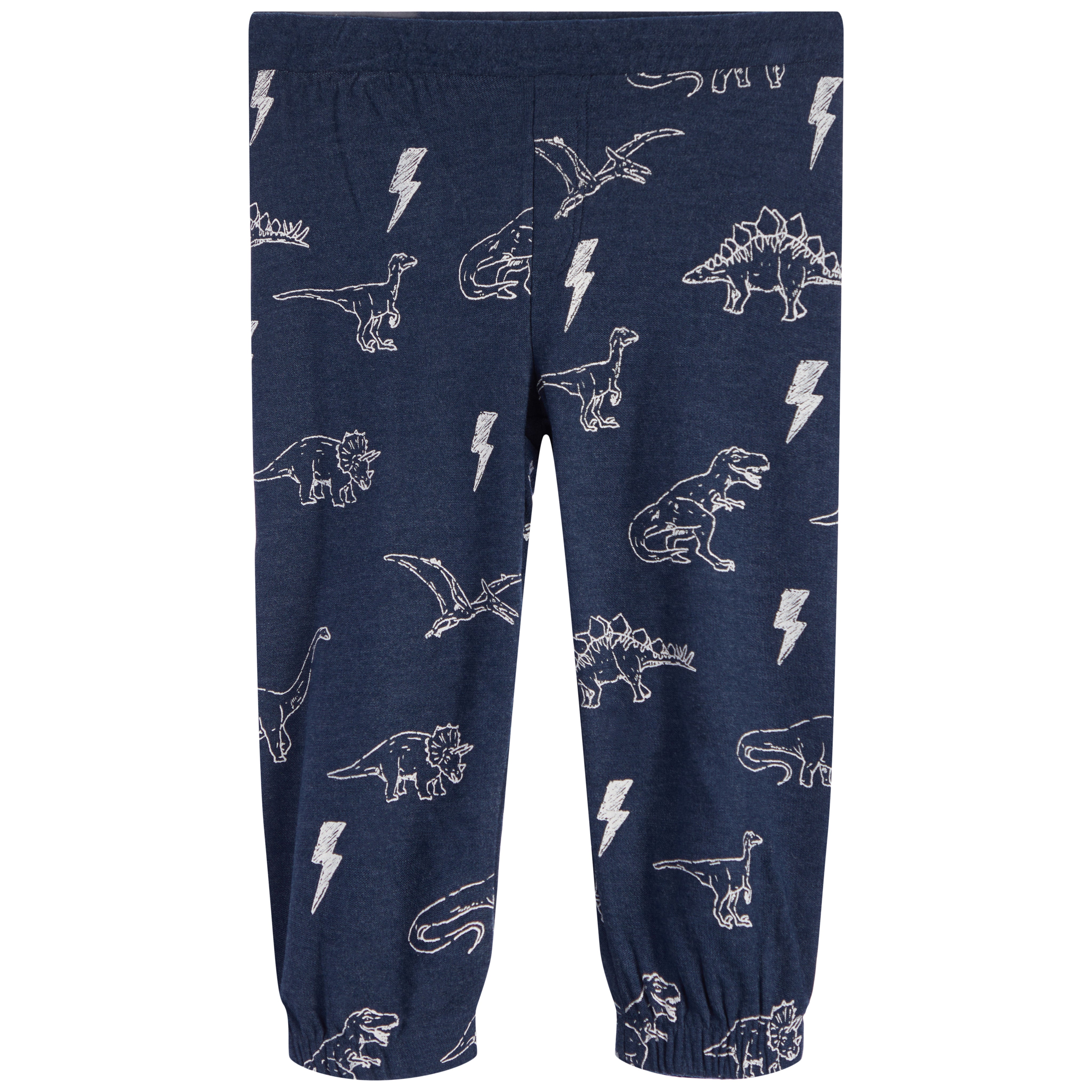 Dinos & Lightning Cozy Knit Jogger - Denny's