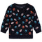 Football Life All Over Cozy Knit Sweatshirt - Denny's