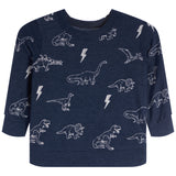Dinos & Lightning Cozy Knit Sweatshirt - Denny's