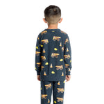 Construction Trucks Cozy Knit Sweatshirt - Denny's