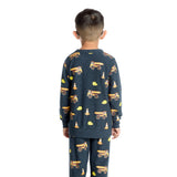 Construction Trucks Cozy Knit Sweatshirt - Denny's