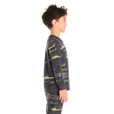 All Over Helicopters Cozy Knit Sweatshirt
