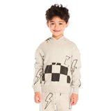 Blocked Checker Bolts Hoodie