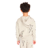 Blocked Checker Bolts Hoodie