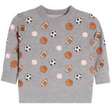 All Over Sports Cozy Knit Sweatshirt - Denny's