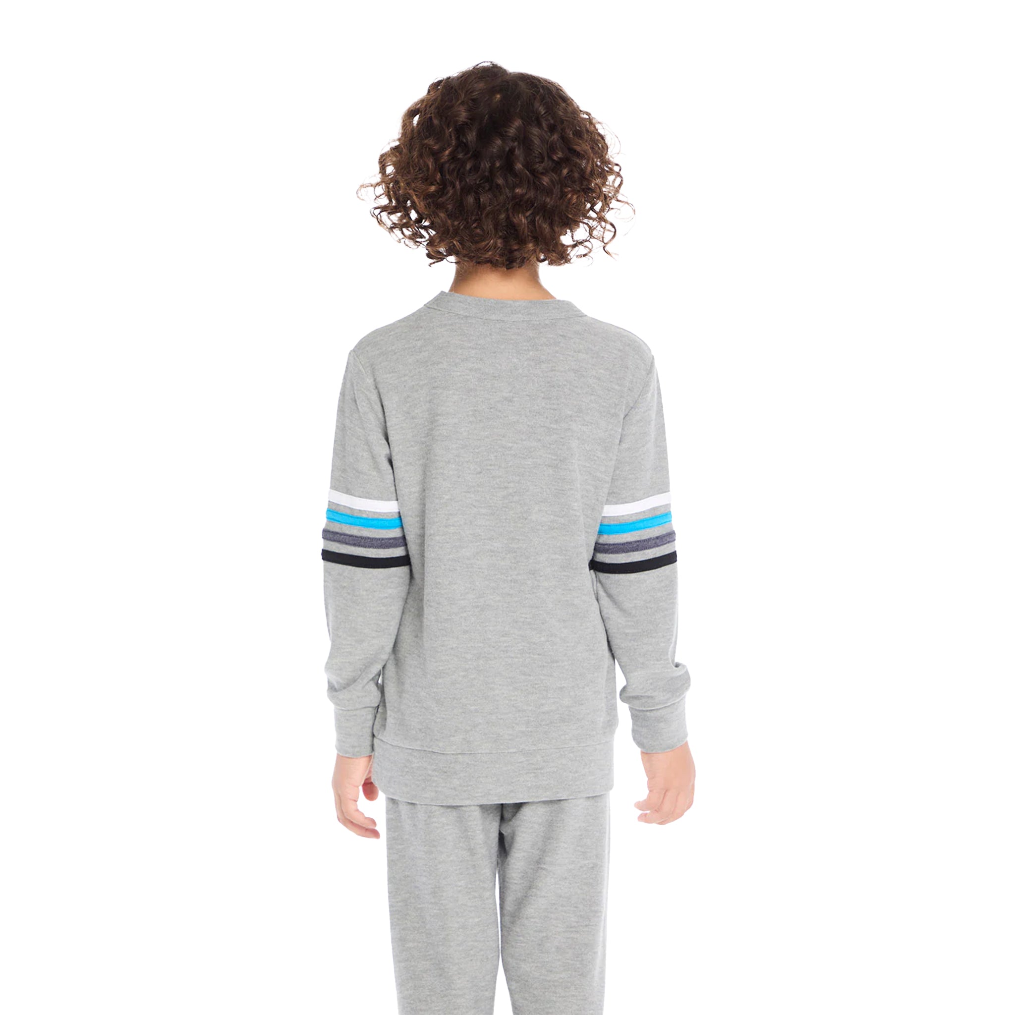 Comfy Stripe Sleeve Sweatshirt - Denny's