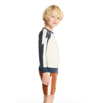 Bolt Colorblock Long Sleeve Tee - Denny's