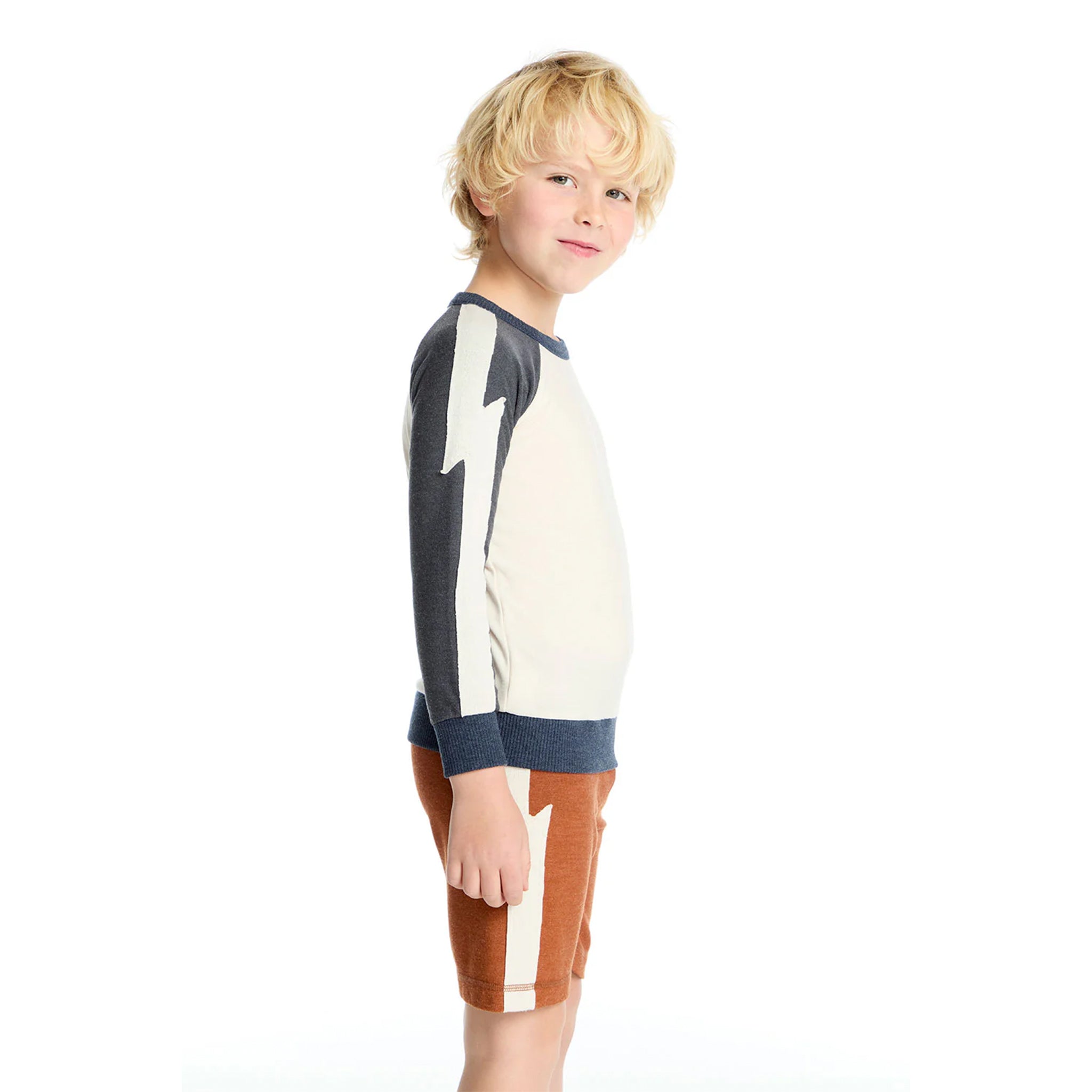 Bolt Colorblock Long Sleeve Tee - Denny's