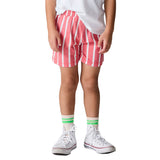 Cozy Striped Beach Short