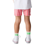 Cozy Striped Beach Short