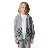 Paxton Check Pocket Zip Hoodie