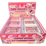 Crackling Squish Pink Chocolate Bar