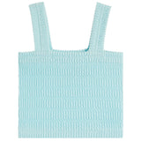 Crinkle Square Neck Tank