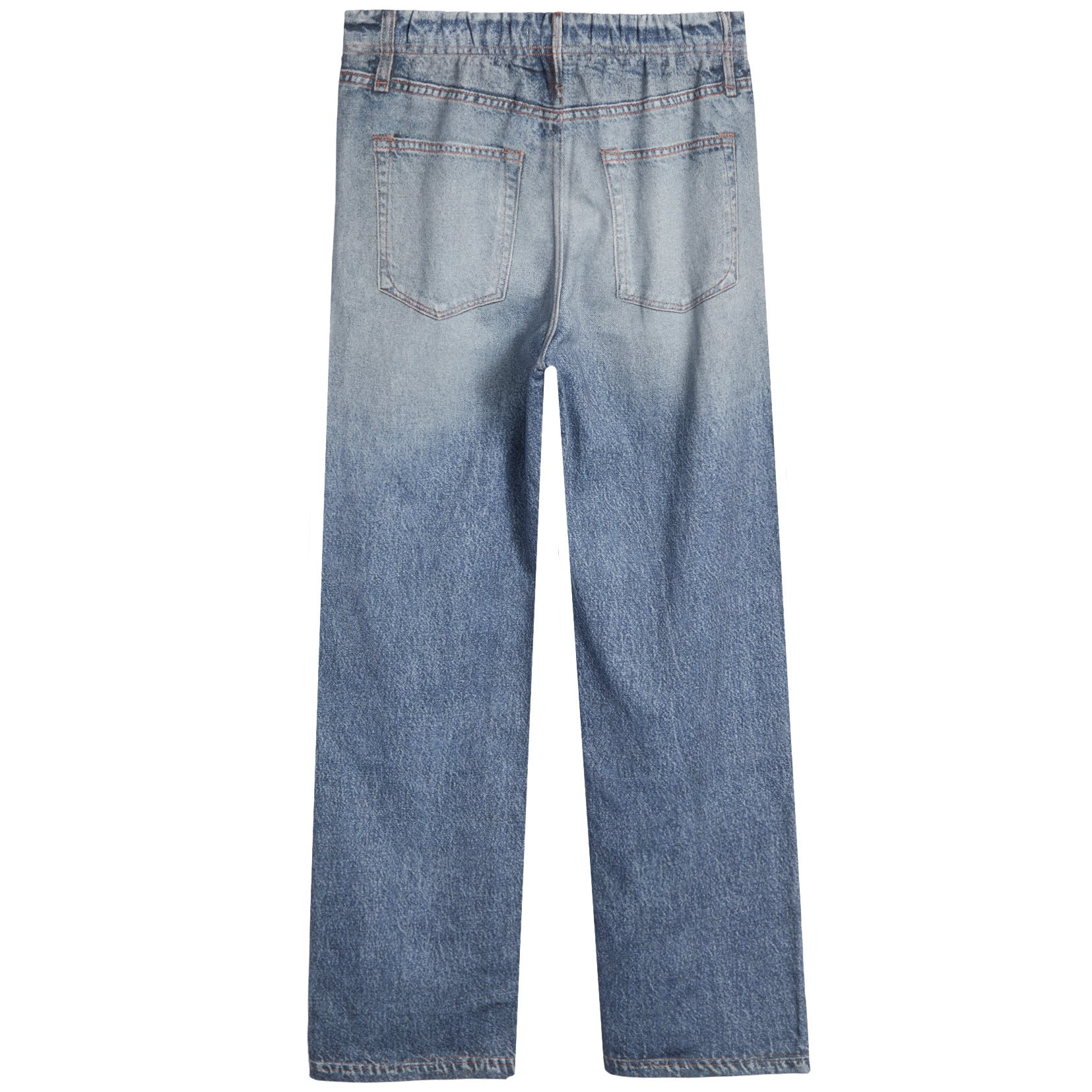 Denim Fleece Wide Leg Pant - Denny's