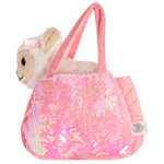 Lamb Sequin Pet Carrier - Denny's
