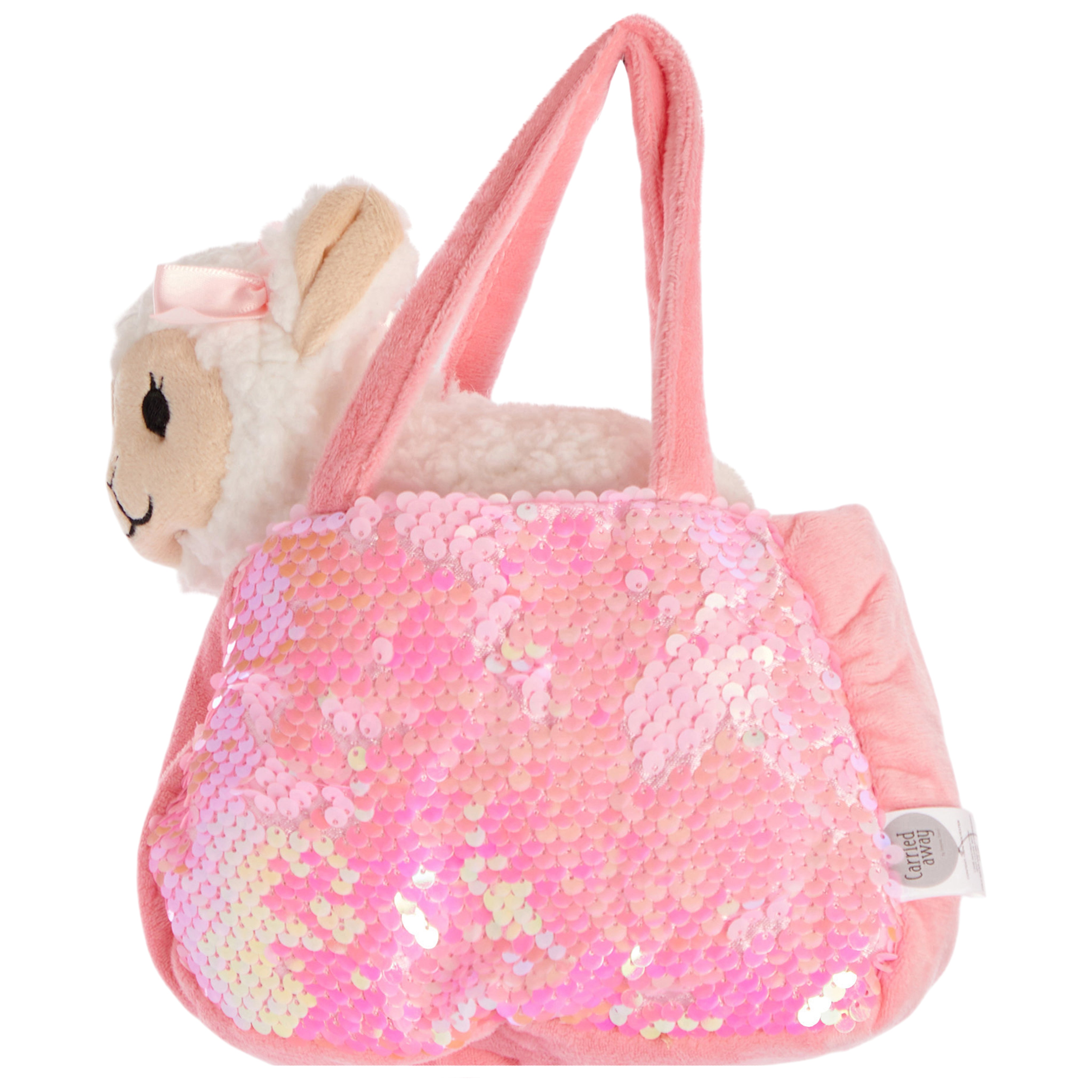 Lamb Sequin Pet Carrier - Denny's