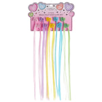 10 Pc Heart Clip Hair Extensions - Denny's