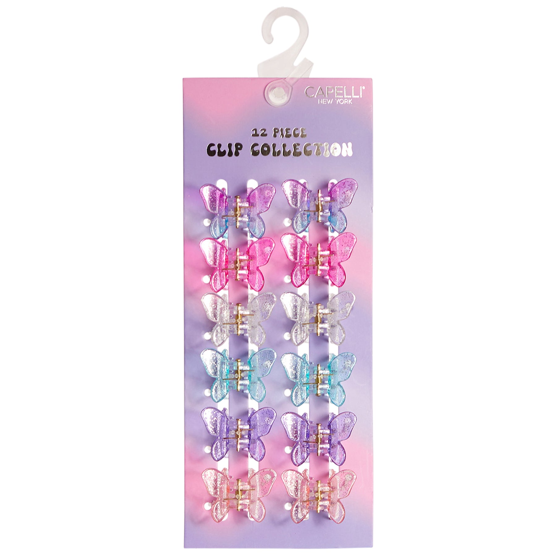 12pc Butterfly Claw Clips - Denny's