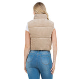 Sherpa Lined Corduroy Vest - Denny's