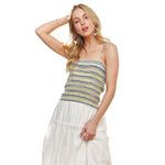Zigzag Stripe Knit Tank - Denny's